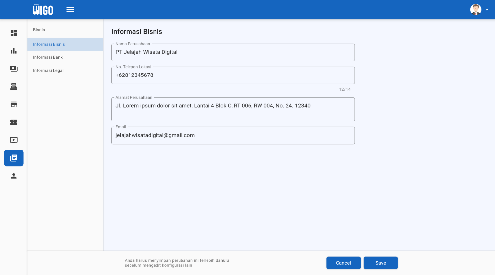 Business Information